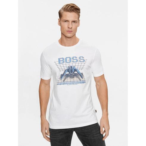 CAMISETA HUESO TE ENTER BOSS