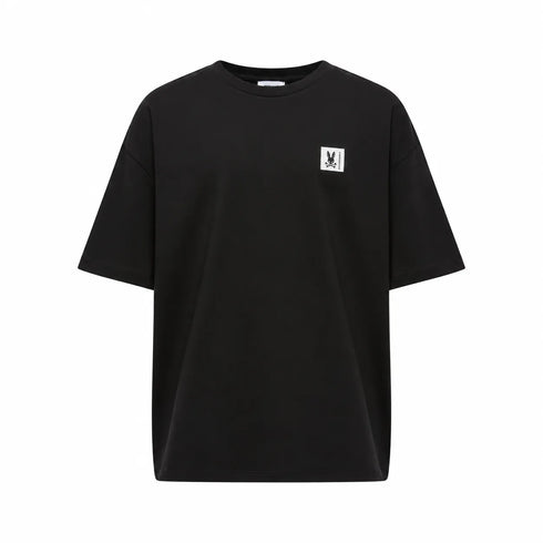 CAMISETA NEGRA STELLA INTERLOCK PSYCHO BUNNY