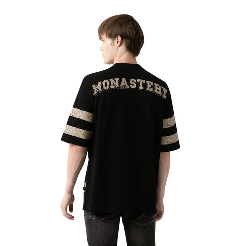 CAMISETA NEGRA DAVEN OVERSIZED MONASTERY