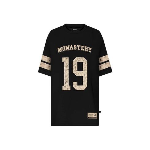CAMISETA NEGRA DAVEN OVERSIZED MONASTERY