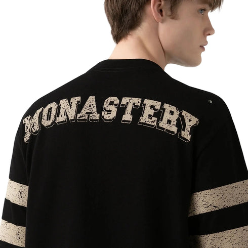 CAMISETA NEGRA DAVEN OVERSIZED MONASTERY