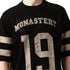 CAMISETA NEGRA DAVEN OVERSIZED MONASTERY