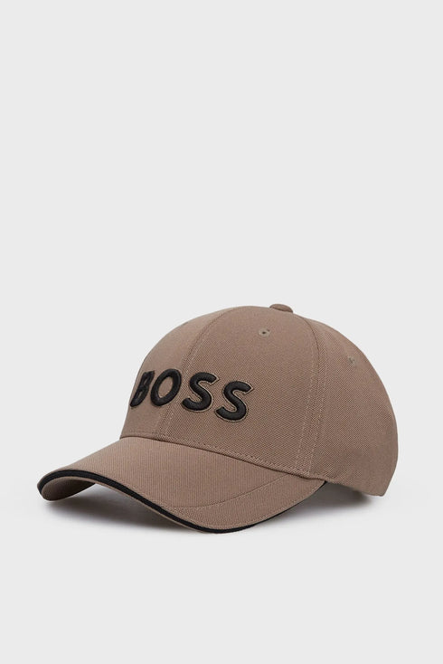 GORRA MARRÓN CAP US BOSS