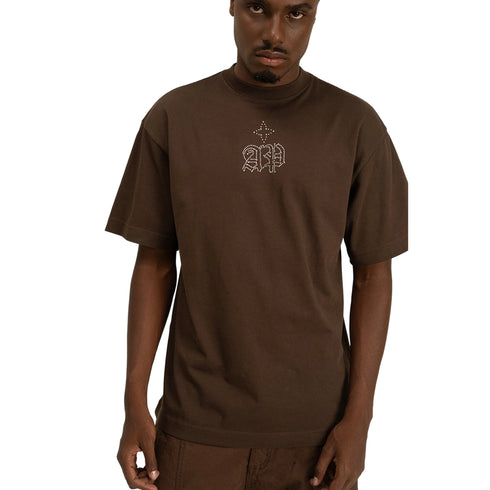 CAMISETA MARRÓN ARCH AP CROWN