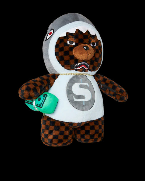 MOCHILA DE OSO MARRÓN MONAY BEAR IN SHARK SPRAYGROUND