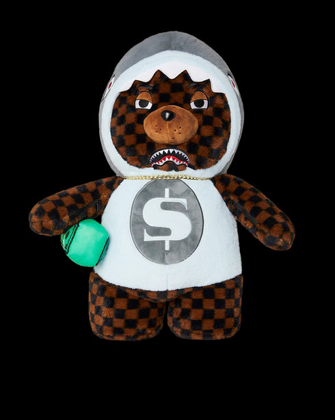 MOCHILA DE OSO MARRÓN MONAY BEAR IN SHARK SPRAYGROUND