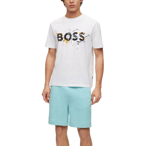CAMISETA BLANCA RELAXED FIT BOSS