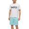 CAMISETA BLANCA RELAXED FIT BOSS