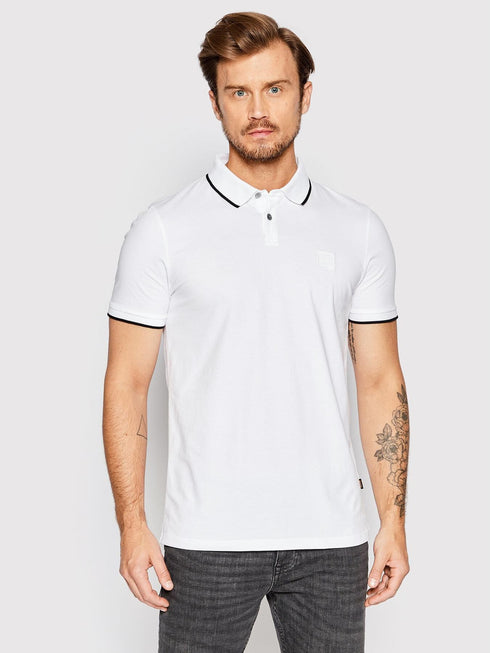POLO BLANCO PASSERTIP BOSS