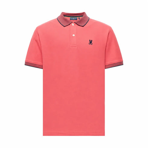 POLO FUCSIA MICRO RAYAS JONAS PSYCHO BUNNY