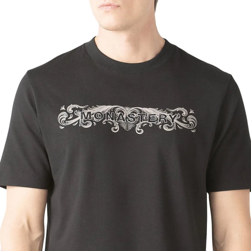 CAMISETA NEGRA LUXX MONASTERY