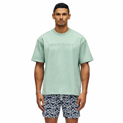 CAMISETA VERDE OLIVA WINDCREST PSYCHO BUNNY