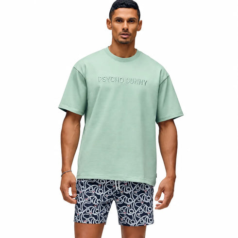 CAMISETA VERDE OLIVA WINDCREST PSYCHO BUNNY