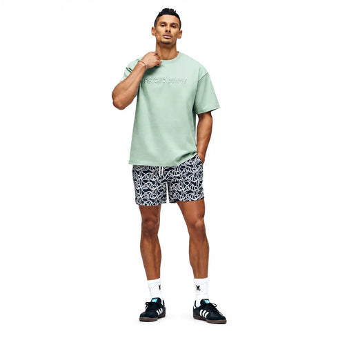 CAMISETA VERDE OLIVA WINDCREST PSYCHO BUNNY