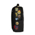 MOCHILA NEGRA CARGO PATCHES SPRAYGROUND
