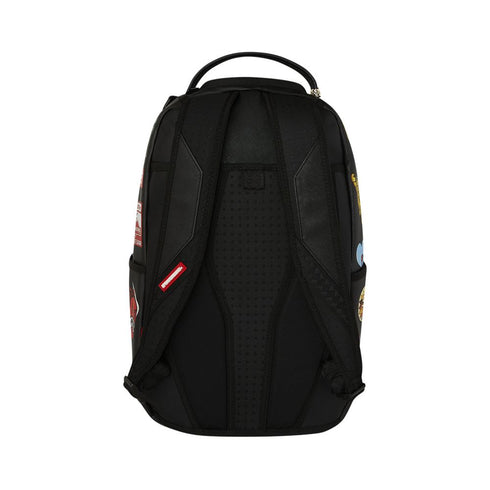 MOCHILA NEGRA CARGO PATCHES SPRAYGROUND