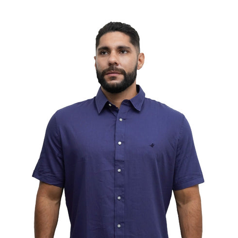 CAMISA SLIM FIT MANGA CORTA BROOKSFIELD