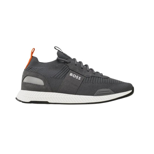 TENIS GRISES TITANIUM RUNN BOSS