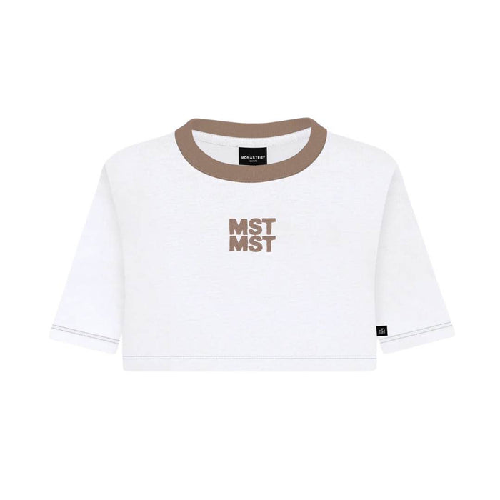 CROP TOP BLANCO NOORA MONASTERY DAMA