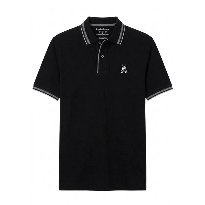POLO NEGRO DAX PSYCHO BUNNY