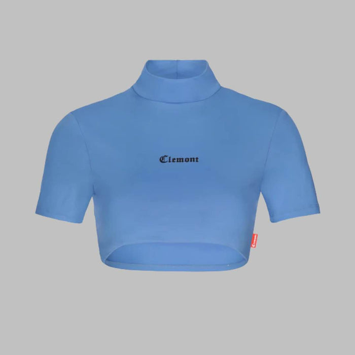 CROP TOP AZUL CASSIOPEA CLEMONT DAMA