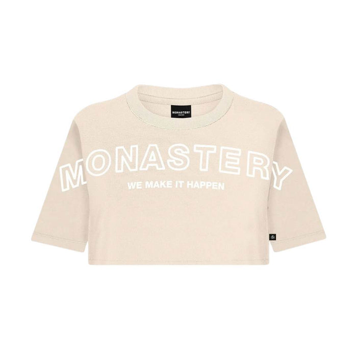 CROP TOP CREMA DUSTY MONASTERY DAMA