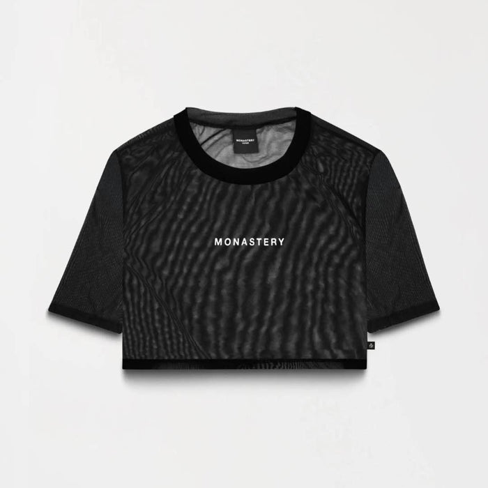 CROP TOP NEGRO HAZEL MONASTERY DAMA