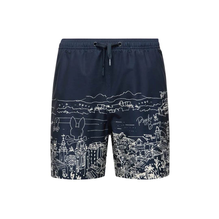 PANTALONETA AZUL NAXONS PSYCHO BUNNY KIDS