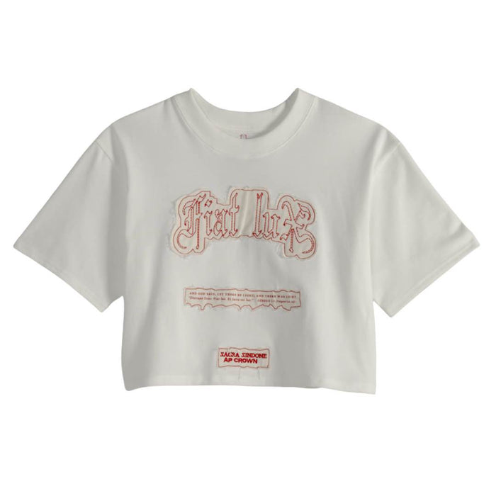 CROP TOP BLANCO RUBRA AP CROWN DAMA