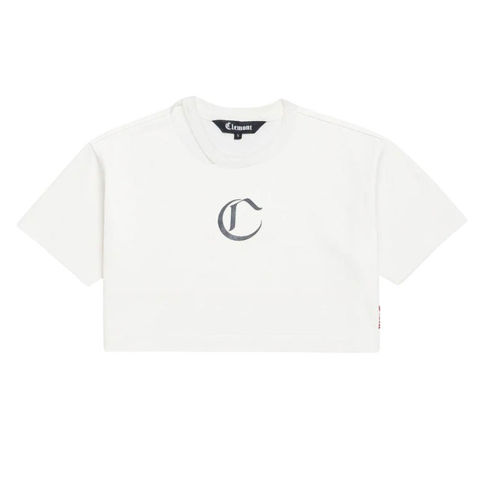 CROP TOP CREMA CENERE CLEMONT DAMA