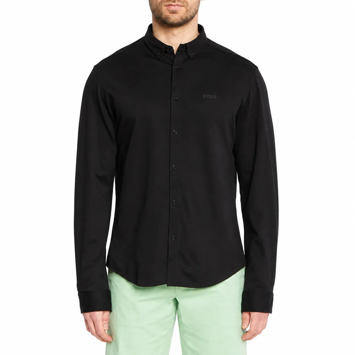 CAMISA NEGRA B MOTION L BOSS