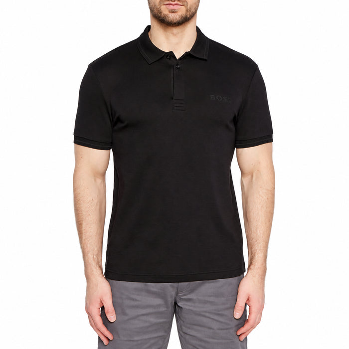 POLO NEGRO PAULE BOSS