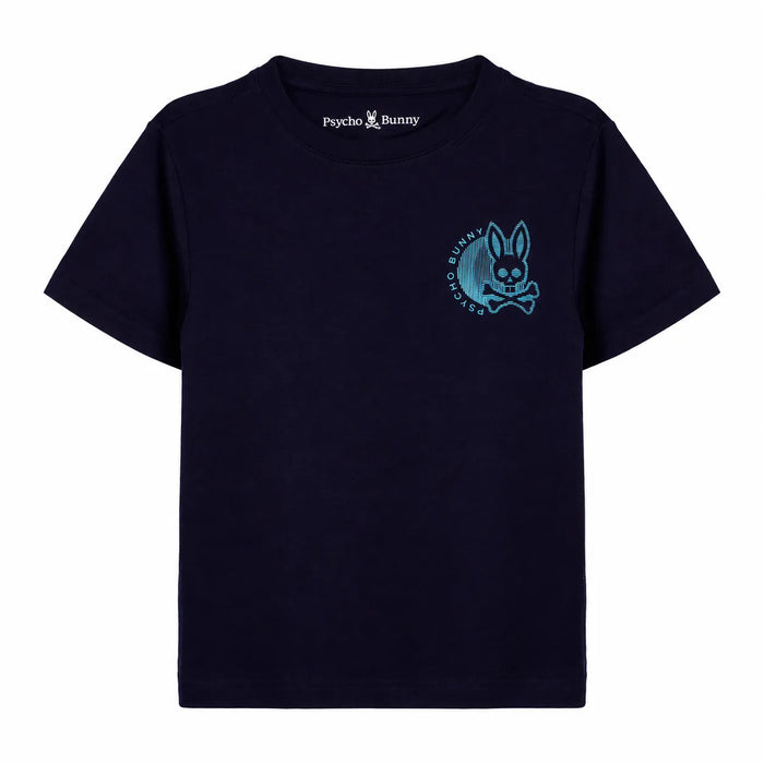 CAMISETA AZUL OSCURO DAN PSYCHO BUNNY KIDS