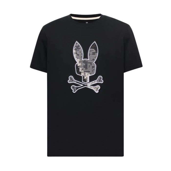 CAMISETA NEGRA OLIVER PSYCHO BUNNY
