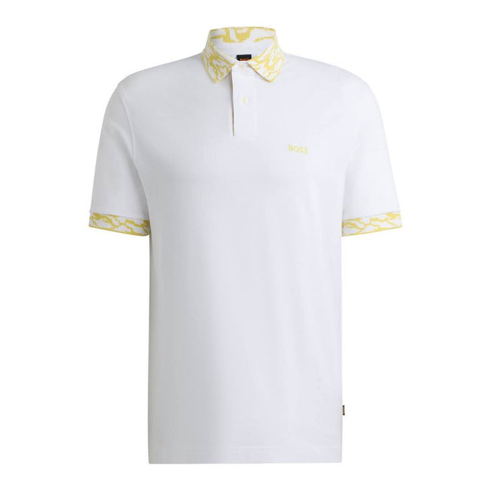 POLO BLANCO OCEAN DETALLED