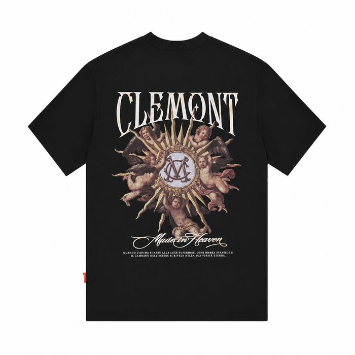 CAMISETA NEGRA LUCCICHIO CLEMONT