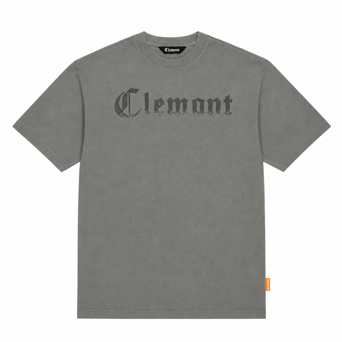 CAMISETA GRIS OSCURA OVERSIZED RIFRAZIONE CLEMONT