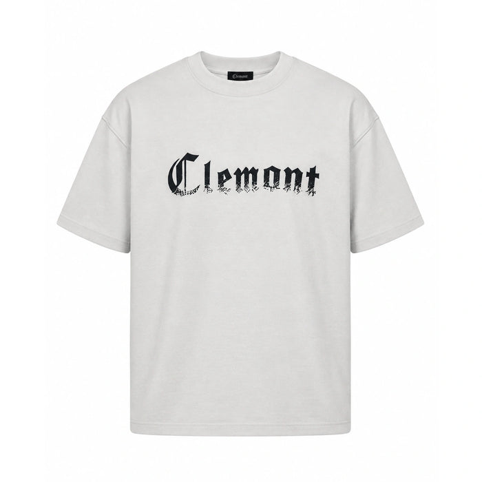 CAMISETA GRIS CLARA OVERSIZED RIFRAZIONE CLEMONT