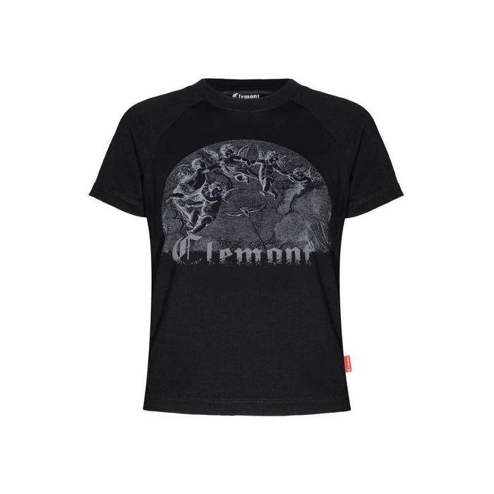 CAMISETA NEGRA CUPO CLEMONT DAMA