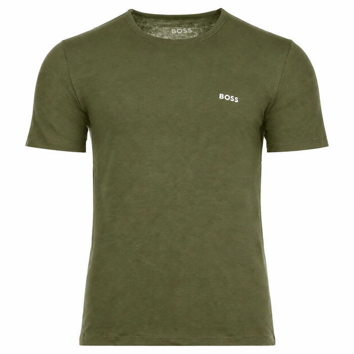 CAMISETA VERDE TSHIRT RN CLASSIC BOSS