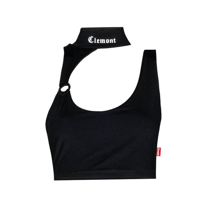 CROP TOP NEGRO ASCESA CLEMONT DAMA