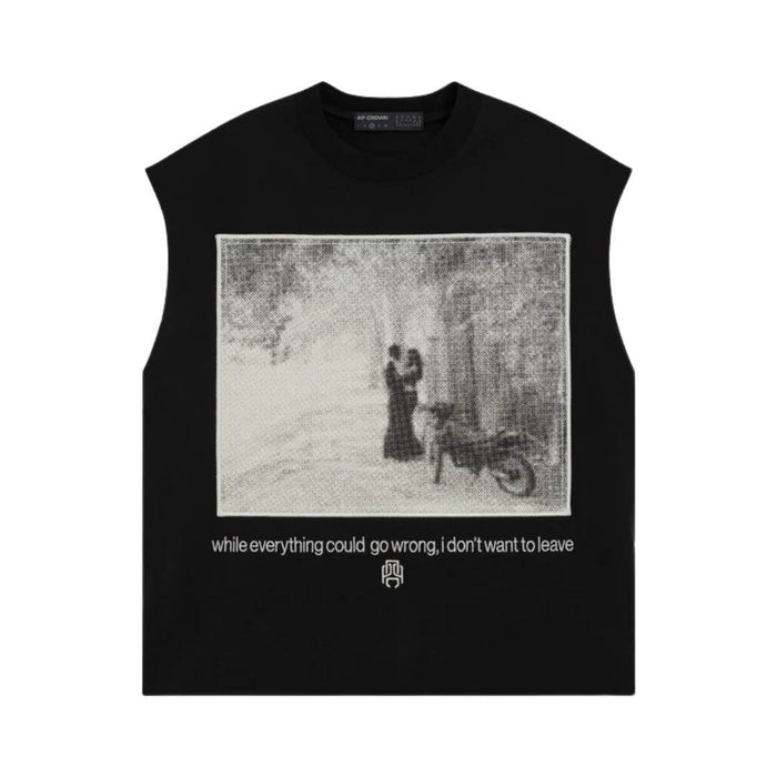 CAMISILLA NEGRO B&N TEE AP CROWN
