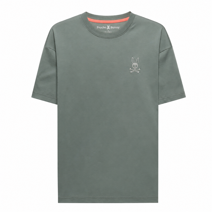 CAMISETA VERDE OLIVA OSCAR PSYCHO BUNNY