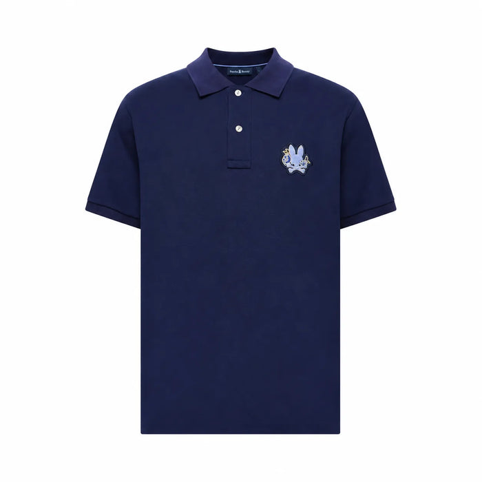 POLO AZUL OSCURO AUGUSTE PSYCHO BUNNY