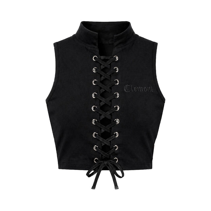 TOP NEGRO SCOMPARSO CLEMONT DAMA