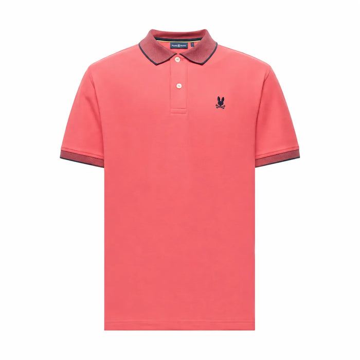 POLO FUCSIA MICRO RAYAS JONAS PSYCHO BUNNY