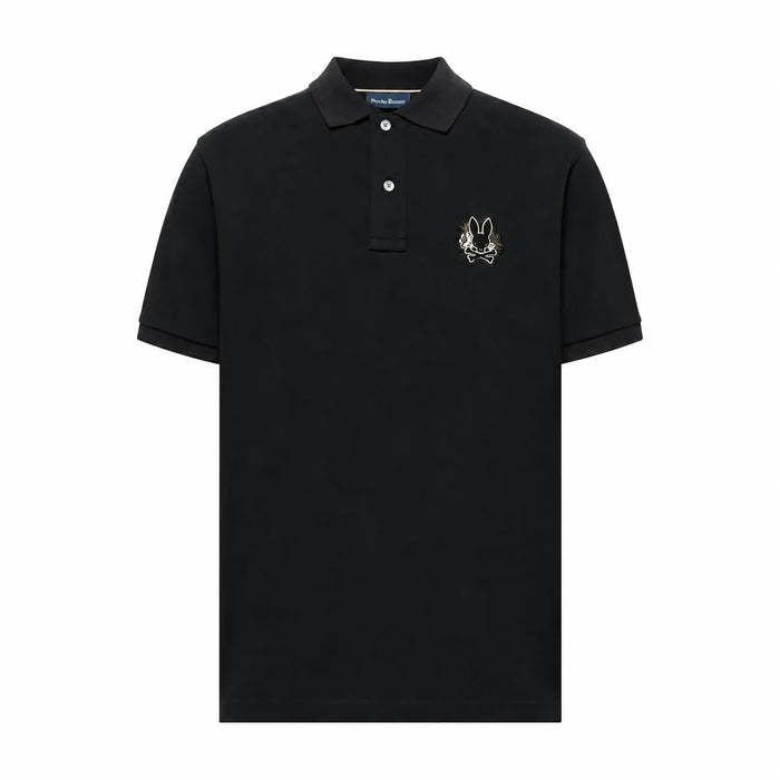 POLO NEGRO AUGUSTE PSYCHO BUNNY KIDS